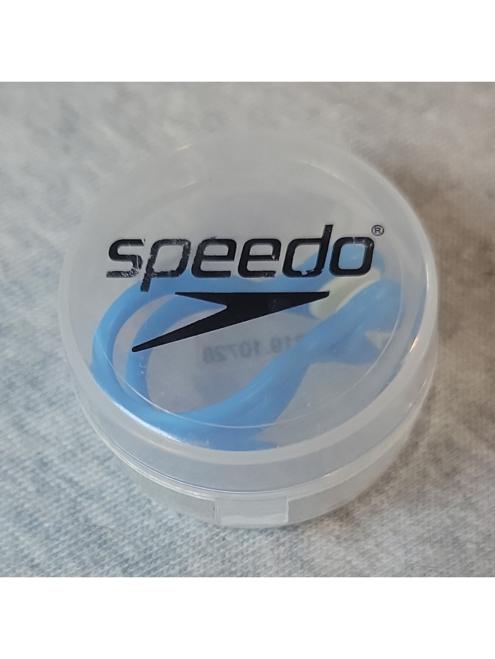 Speedo Blue Nose Clip with Plastic Case, Model 1219.10728 MPN 1219.10728